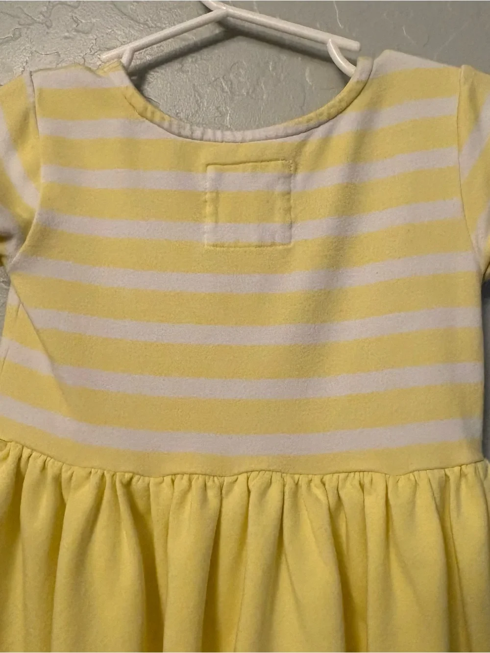 Little sleepies bluey garden games yellow flower patch pocket dress 6-12 months